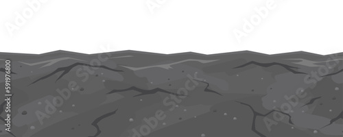 石の道のイラスト素材_シームレス