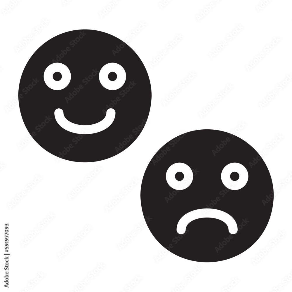 Fototapeta premium feedback glyph icon