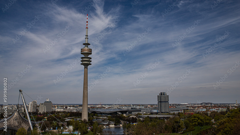 tv tower olympiapark Munich