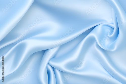 Light Blue Silk Background