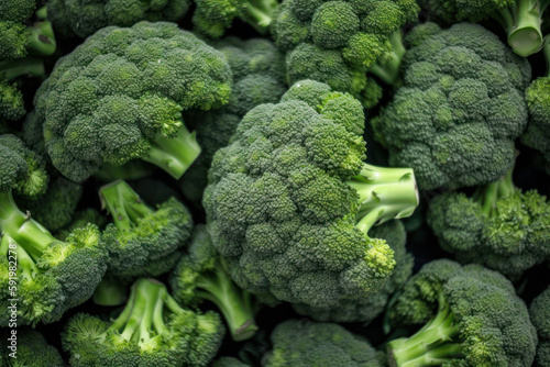 Broccoli, brocoli, a lot of broccoli, generative ai, Fresh tasty vegetables, Fresh ingredients, cooking ingredients