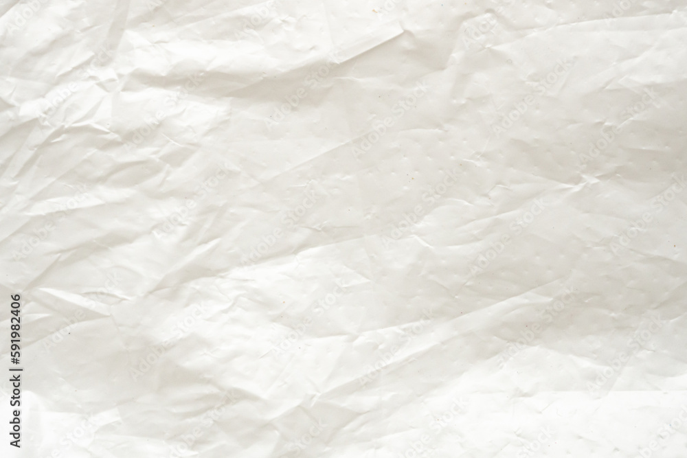 White plastic bag texture background