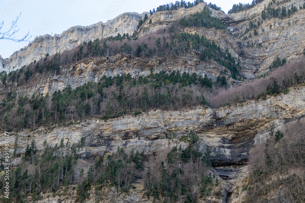 Fototapeta premium entorno del pirineo aragones
