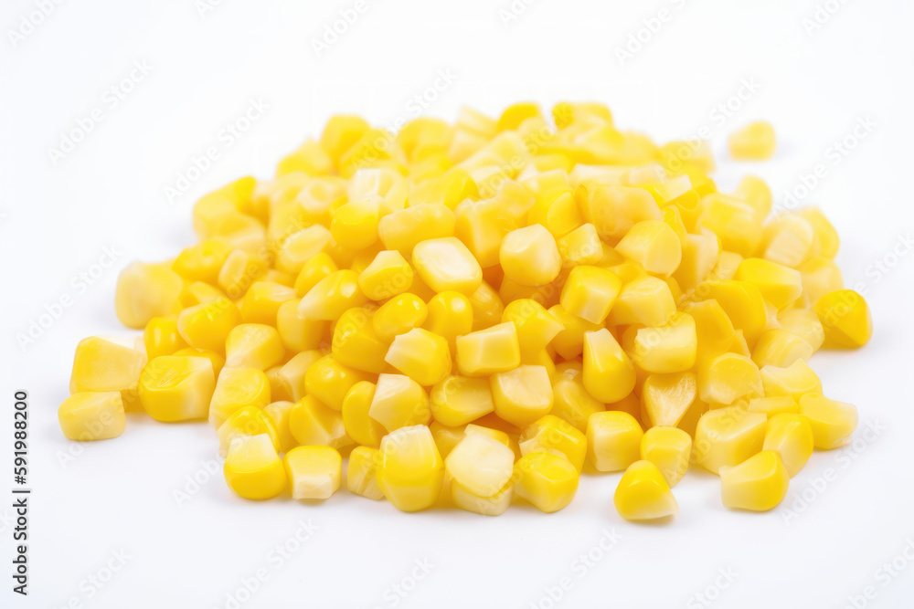 Sweetcorn, white background, isolated, corn, generative ai, Fresh tasty vegetables, Fresh ingredients, cooking ingredients Sweetcorn, white background, isolated, corn, generative ai, Fresh tasty vegetables, Fresh ingredients, cooking ingredients
