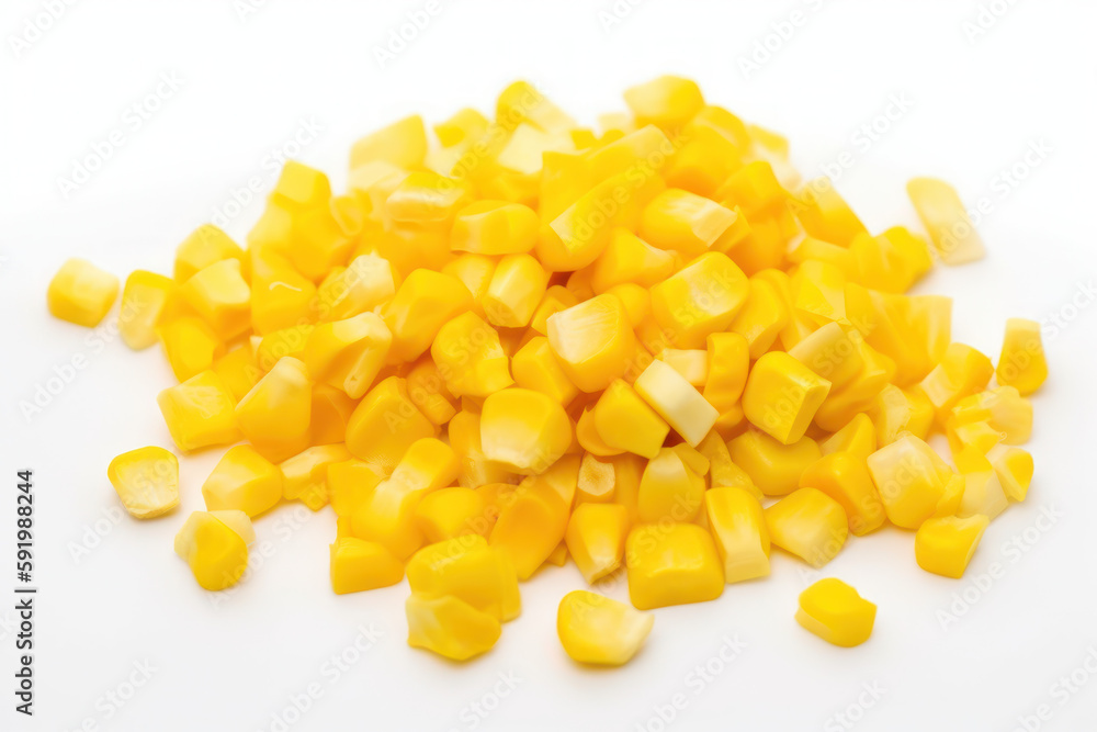 Sweetcorn, white background, isolated, corn, generative ai, Fresh tasty vegetables, Fresh ingredients, cooking ingredients Sweetcorn, white background, isolated, corn, generative ai, Fresh tasty vegetables, Fresh ingredients, cooking ingredients