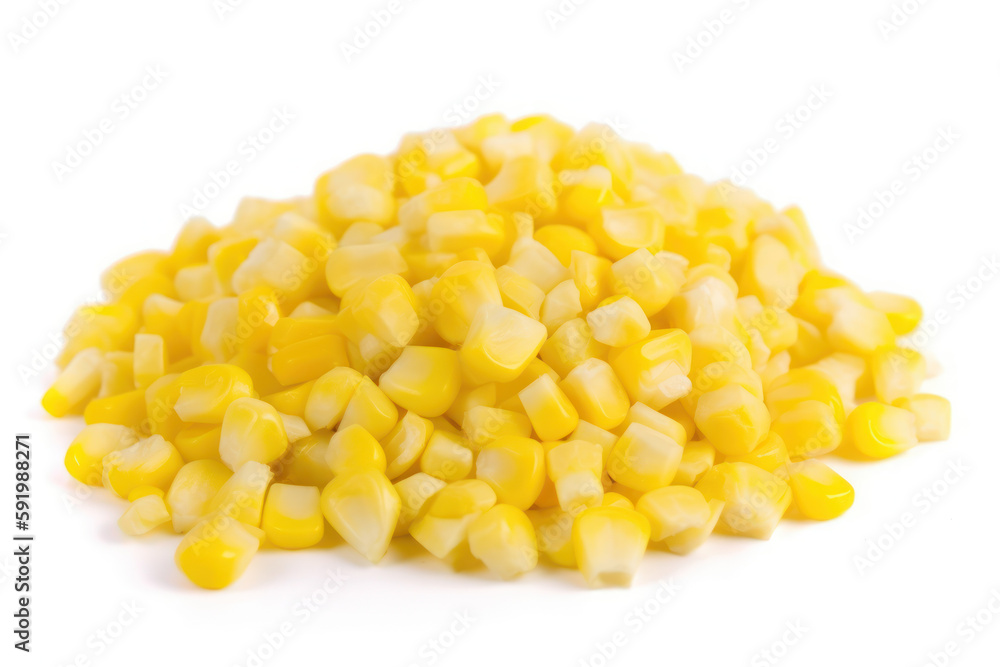 Sweetcorn, white background, isolated, corn, generative ai, Fresh tasty vegetables, Fresh ingredients, cooking ingredients Sweetcorn, white background, isolated, corn, generative ai, Fresh tasty vegetables, Fresh ingredients, cooking ingredients