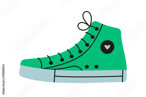 Green food from the 90s fashion sports shoes nostalgia retro vintage sneakers