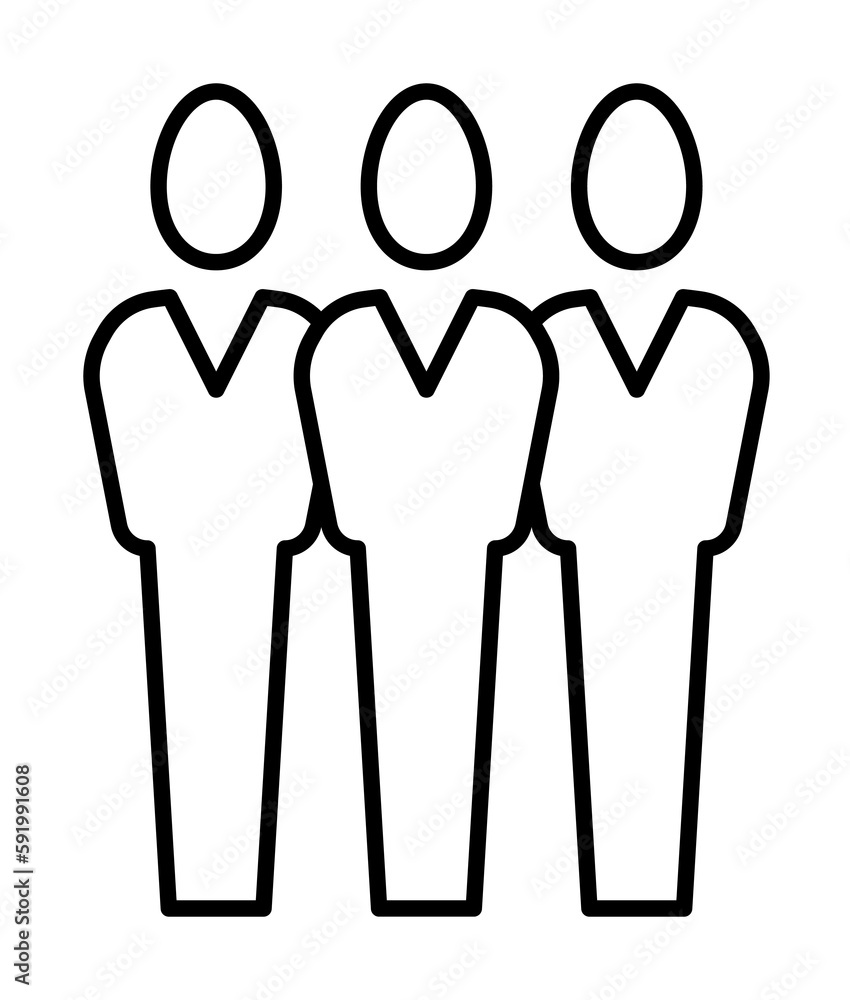 workers icon illustration on transparent background workers icon illustration on transparent background