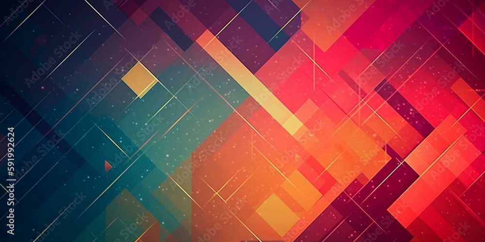 Abstract colorful background with copy space for text. Suitable for