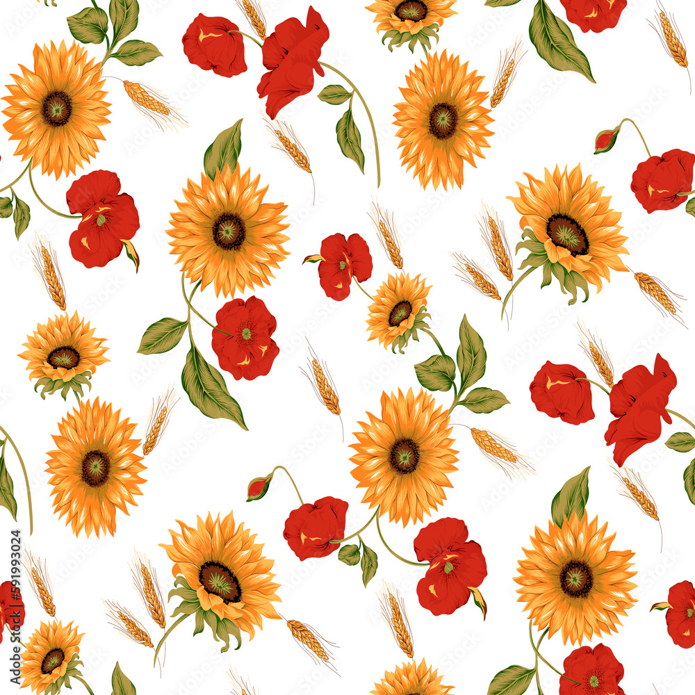 Textile and digital seamless pattern design Textile and digital seamless pattern design