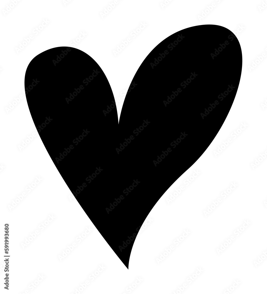 heart flat icon illustration on transparent background heart flat icon illustration on transparent background
