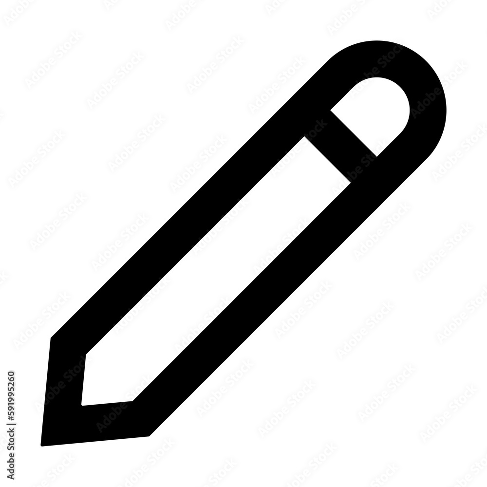 a pen icon illustration on transparent background a pen icon illustration on transparent background