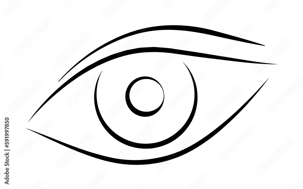 eye, anti-ageing, beauty, eyeball hand drawn on white background icon illustration on transparent background eye, anti-ageing, beauty, eyeball hand drawn on white background icon illustration on transparent background