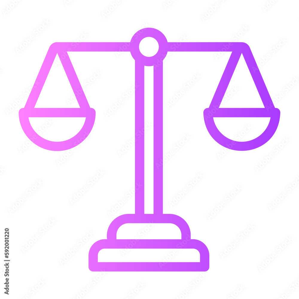 balance gradient icon balance gradient icon