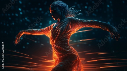 Dance, Generative AI, Illustration