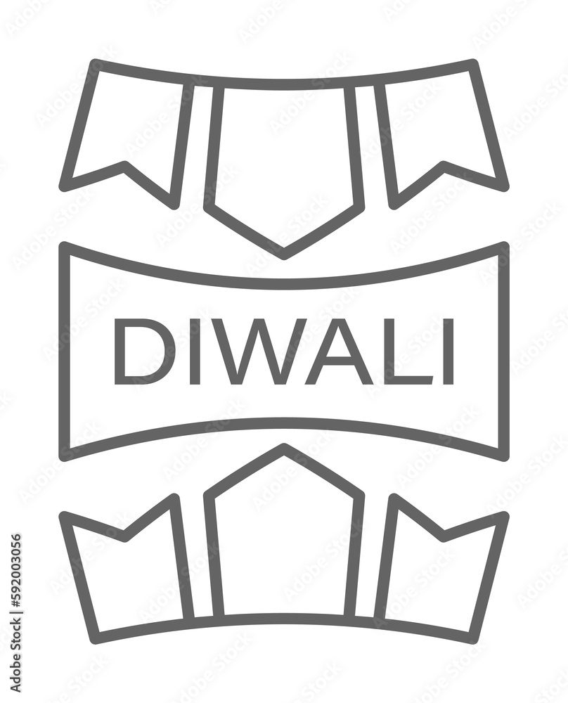 Diwali, decoration, pendants icon illustration on transparent background Diwali, decoration, pendants icon illustration on transparent background