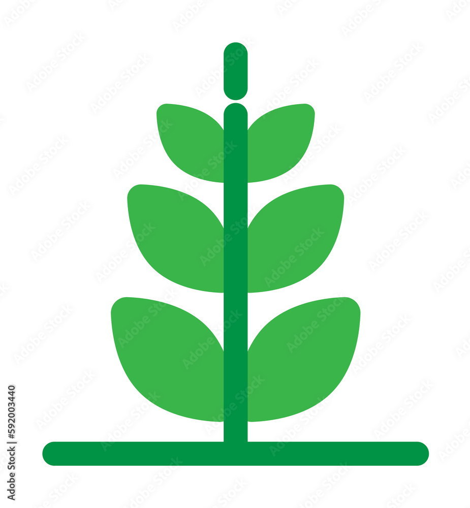 Easter, leaf icon illustration on transparent background Easter, leaf icon illustration on transparent background
