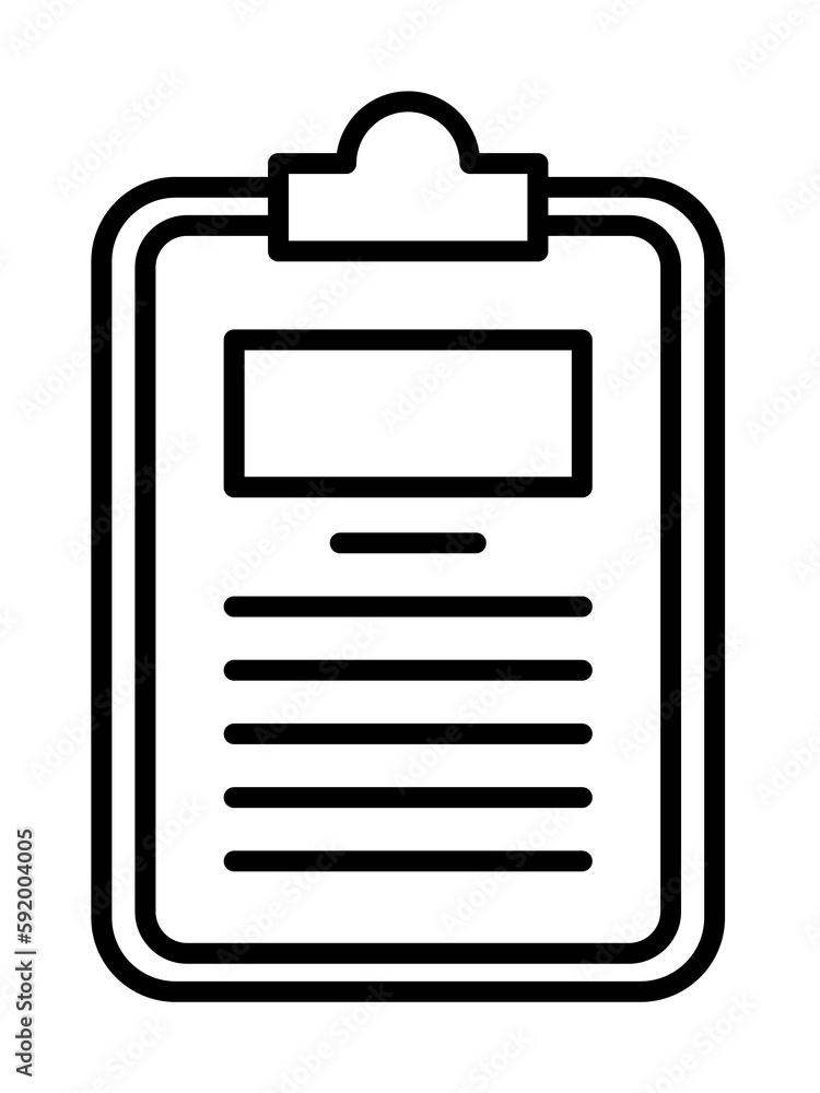 Document, writing icon illustration on transparent background Document, writing icon illustration on transparent background