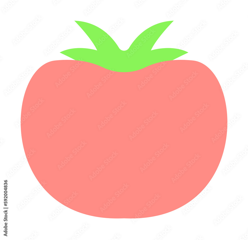 Tomato, vegetable icon illustration on transparent background Tomato, vegetable icon illustration on transparent background