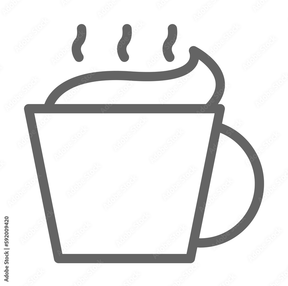 Cappuccino, Italy icon illustration on transparent background Cappuccino, Italy icon illustration on transparent background