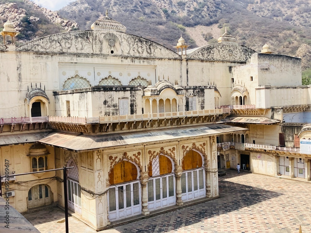 City Palace complex of Alwar, Build in the 18th century, this magnificent fort is located in the foothills of Aravalli, right below Bala Quila
