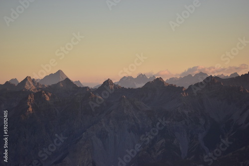 Bergpanorama Schweiz