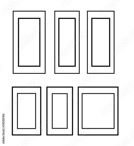 photo template vector,with black color, photo template vector.