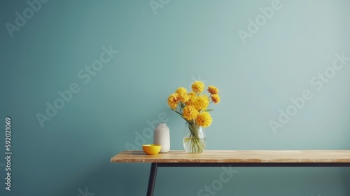 vase with yellow flowers © Amanda