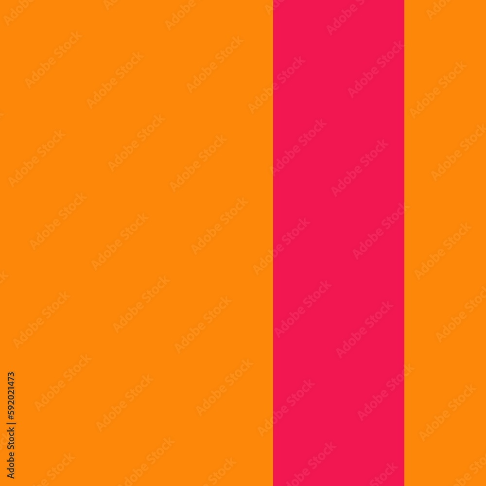 Bright orange and pink background. Overall orange with a broad pink stripe to the side. 