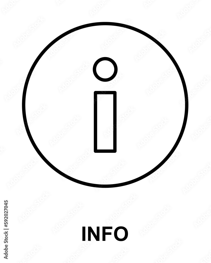 info sign icon illustration on transparent background info sign icon illustration on transparent background