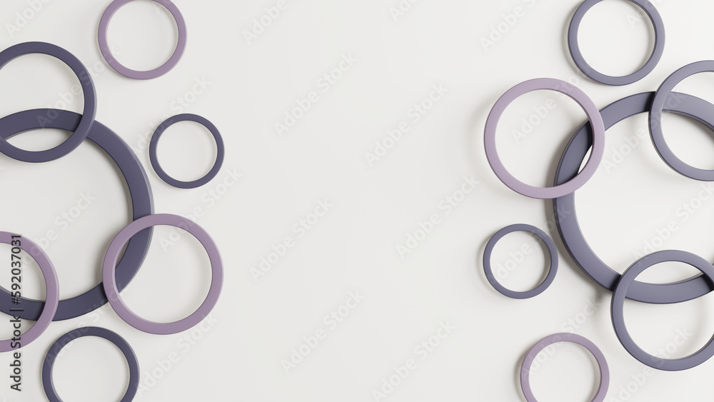 3d render circle abstract background 3d render circle abstract background