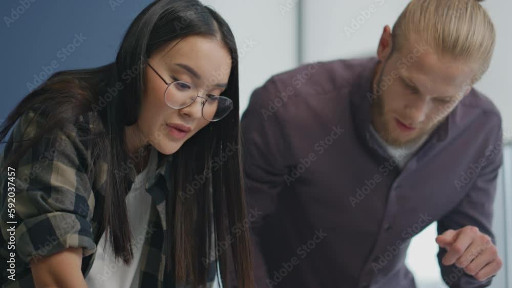 Closeup creators arms gesturing architect office. Inspired woman sharing ideas Closeup creators arms gesturing architect office. Inspired woman sharing ideas