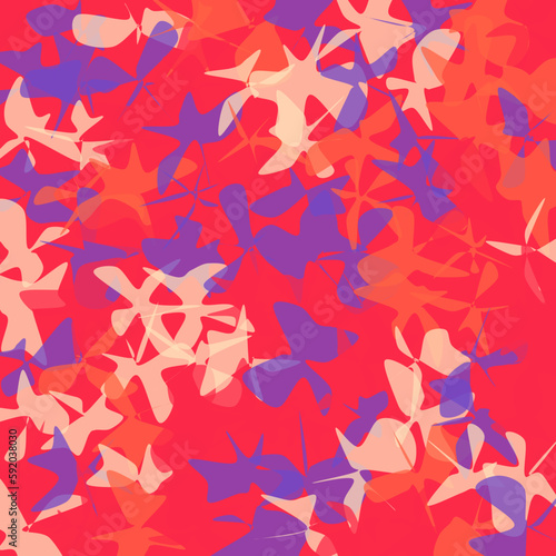 Vector abstract art blob pattern background. Modern liquid splashes of geometric shapes