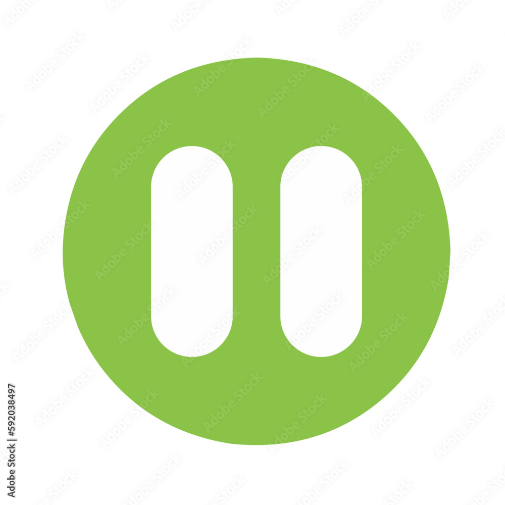 pause icon button pause icon button