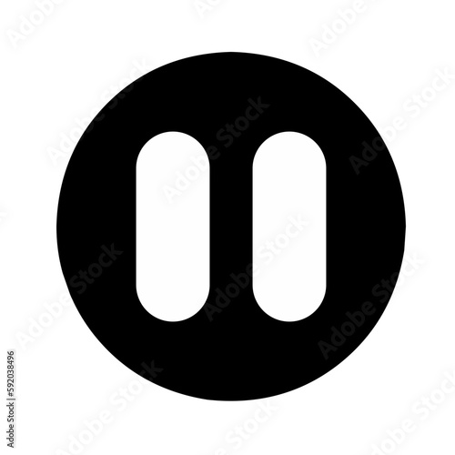 pause icon button