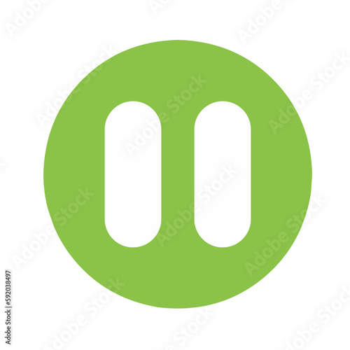 pause icon button