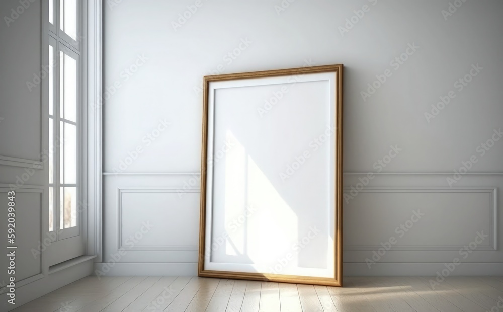 blank picture frame mockup on a wall vertical frame mockup in modern minimalist interior with plant in trendy vase on wall background, Template for painting, photo or poster blank picture frame mockup on a wall vertical frame mockup in modern minimalist interior with plant in trendy vase on wall background, Template for painting, photo or poster