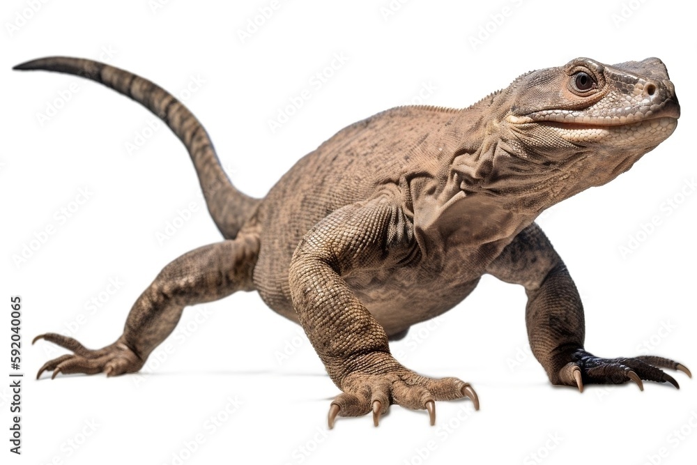 a komodo dragon