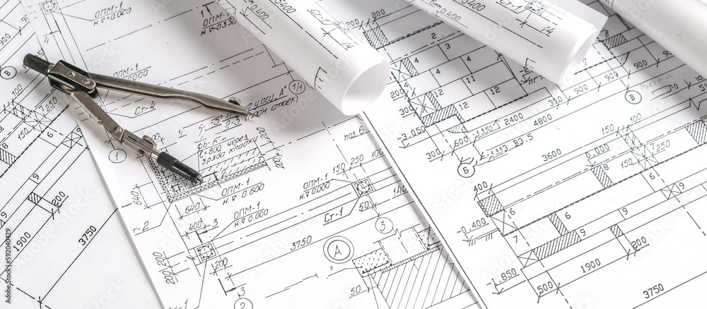 Architects concept, engineer architect designer freelance work on start-up project drawing, construction plan architect design working drawing sketch plans blueprints and making construction model Architects concept, engineer architect designer freelance work on start-up project drawing, construction plan architect design working drawing sketch plans blueprints and making construction model