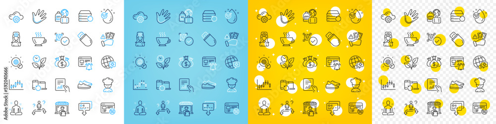 Vector icons set of World medicine, Water drop and Recovery server line icons pack for web with Delivery market, Card, Business choice outline icon. Cloud computing, Oculist doctor. Vector Vector icons set of World medicine, Water drop and Recovery server line icons pack for web with Delivery market, Card, Business choice outline icon. Cloud computing, Oculist doctor. Vector