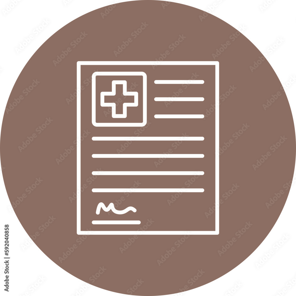 Insurance Multicolor Circle Line Inverted Icon Insurance Multicolor Circle Line Inverted Icon
