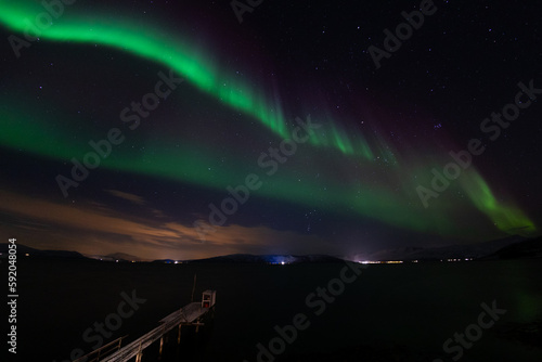 Polarlicht Norwegen Buvik