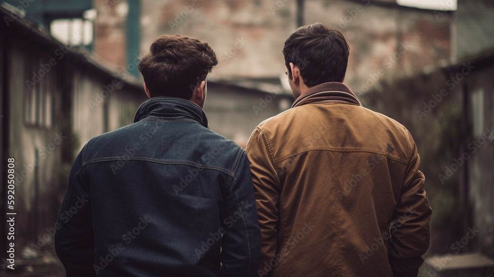 boys in love together. Generative AI, boys in love together. Generative AI,