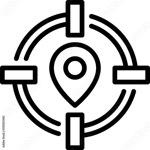 target location icon
