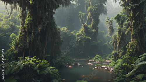 Rain Forest - Generative AI