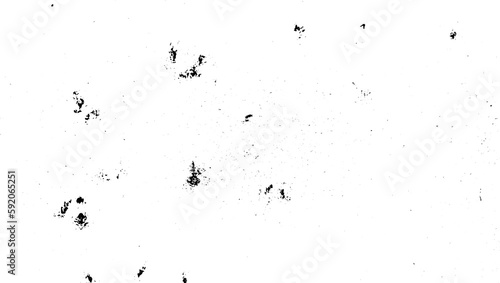 Black ink splat texture grunge 7 PNG. 