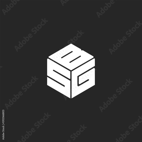 modern creative SBG logo designs 