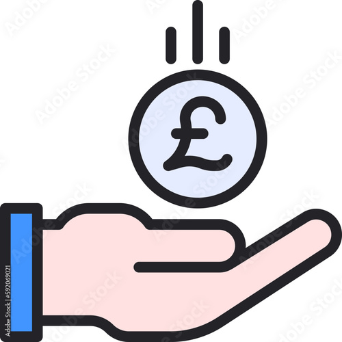 payment pound icon