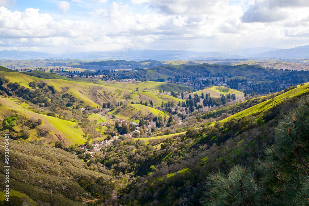 Spring in Mountain Diablo, San Francisco Bay Area, California