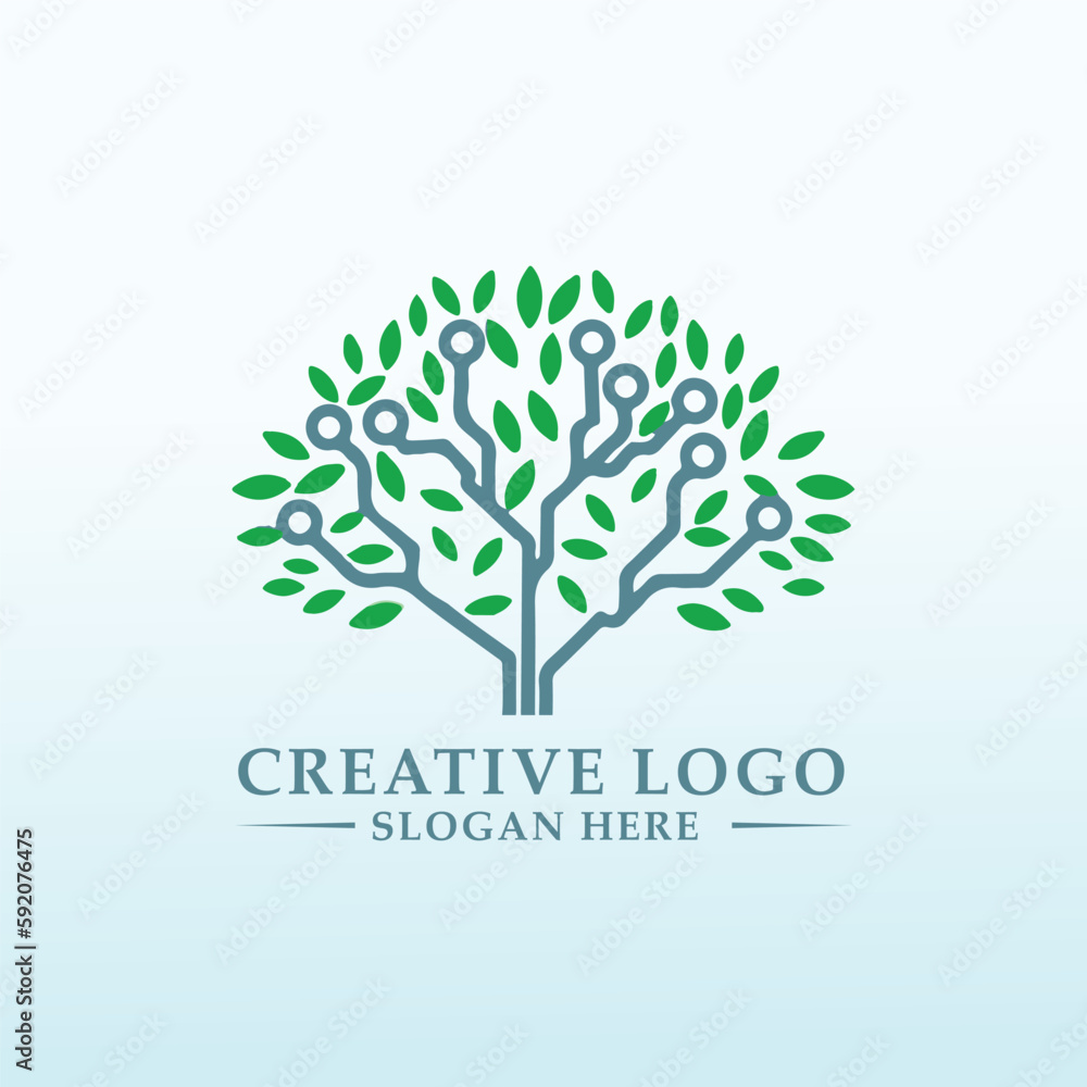 Obraz premium Crop Space Division SPACE logo design